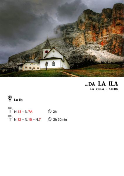 Come raggiungere il Rifugio Ütia Lé da La Villa