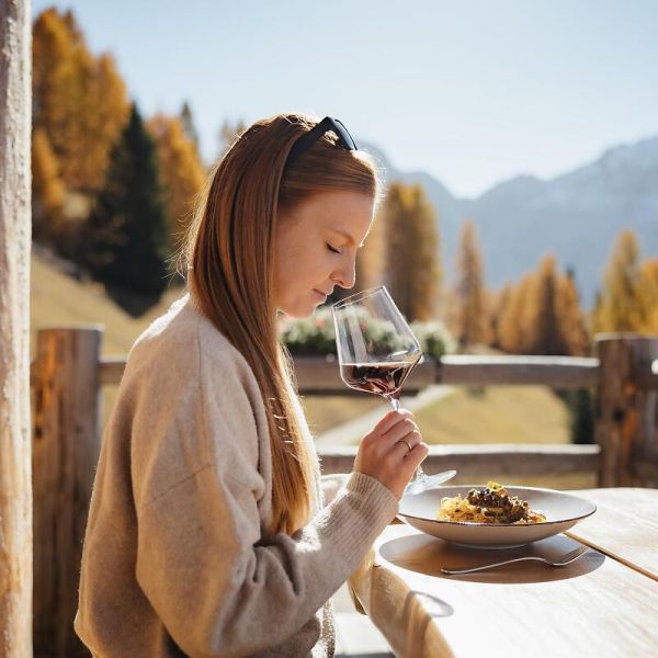 Degustazione di vini di montagna